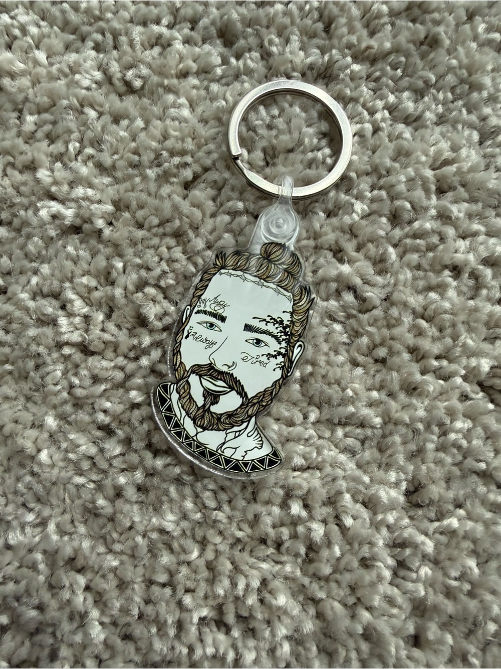 Post Malone Keychain - Picture 4 of 4